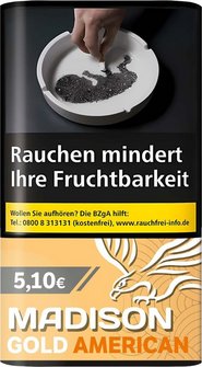MADISON Feinschnitt Gold American Blend 30g