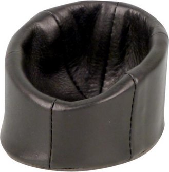 Pfeifenst&auml;nder Pantoffel Leder schwarz 1er