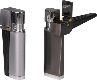 COOL Metallpfeife mit Feuerzeug, mit 5er Pack Ersatzsiebe