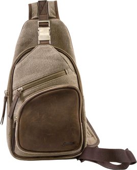 PASSATORE Pfeifen-/Zigarren Body Bag Canvas braun/sand