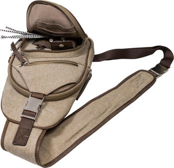 PASSATORE Pfeifen-/Zigarren Body Bag Canvas braun/sand