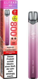 ELFBAR E-Shisha 800 Peach Ice 20 mg/ml