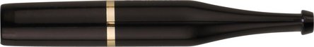 DENICOTEA Zigarettenspitze Extra Slimline schw. m. Goldring