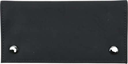 Drehertasche Lederoptik Soft schwarz  18 cm