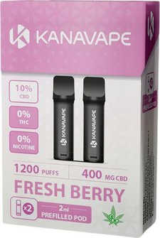 Kanavape CBD-Pods Fresh Berry 2ml 2er