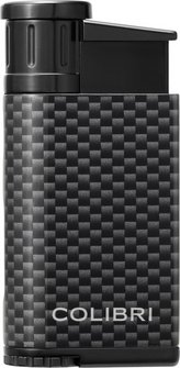 COLIBRI Evo Carbondesign schwarz Schr&auml;gflamme Laser