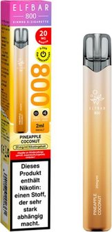 ELFBAR E-Shisha 800 Pineapple Coconut 20 mg/ml