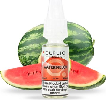 ELFBAR ELFLIQ Watermelon 10mg/ml Nic Salt 10ml