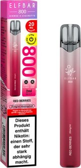 ELFBAR E-Shisha 800 Red Berries 20 mg/ml