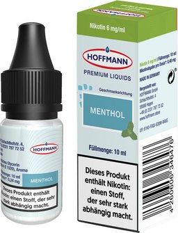 HOFFMANN Liquid Menthol 6mg/ml Nikotin 10ml