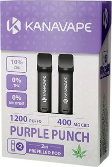 Kanavape CBD-Pods Purple Punch 2ml 2er
