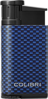 COLIBRI Evo Carbondesign blau Schr&auml;gflamme Laser