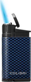 COLIBRI Evo Carbondesign blau Schr&auml;gflamme Laser