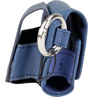 Etui German Couture Kunstleder blau f&uuml;r IQOS ILUMA