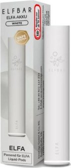 ELFBAR ELFA Akku 500 mAh für Elfa Pods weiß