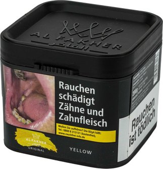 WP-Tabak Al Fakher Yellow 200g-Packung