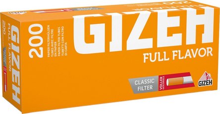 GIZEH FULL FLAVOR 200 Zigtt.-H&uuml;lsen (5 Schachteln)