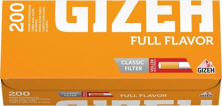 GIZEH FULL FLAVOR 200 Zigtt.-H&uuml;lsen (5 Schachteln)