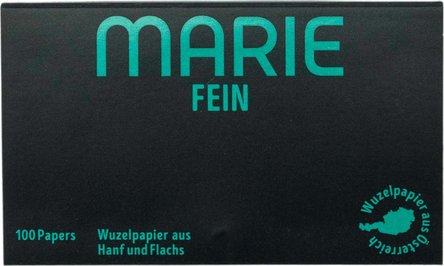 MARIE FINE (t&uuml;rkis) 100 Zigtt.-Papier/Magnet (je 20 Hf.)