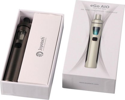 Electronic Cigarette eGo AIO top filler brushed gunmetal