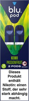 blu Podpack Kiwi Passionfruit 18mg/ml Nikotin 2er