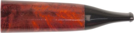 Zigarillospitze Bruy&egrave;re orange/black Acrylmundst&uuml;ck 11mm