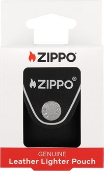 ZIPPO Ledert&auml;schchen schwarz/Clip 60001219