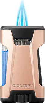 COLIBRI 2er Jetflamme Rebel II rosegold Laser