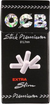OCB Drehfilter-Sticks "Premium Extra-Slim" 5.7mm/120 Filter