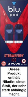 blu Podpack Strawberry Ice 18mg/ml Nikotin 2er