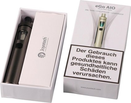 AT E-Zigarette Joyetech eGo AIO Top-Filler geb. gunmetal
