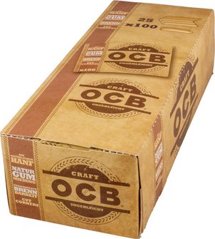OCB CRAFT 100 Zigarettenpapier (je 25 Heftchen)