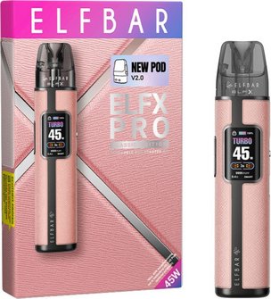ELFBAR ELFX PRO Classic Edition Dual Mesh Pod KIT pink