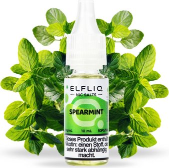 ELFBAR ELFLIQ Spearmint 10mg/ml Nic Salt 10ml