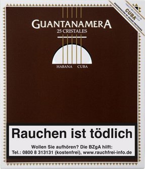 Guantanamera Cristales 25 Stk. &agrave; &euro; 2,50