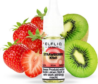 ELFBAR ELFLIQ Strawberry Kiwi 10mg/ml Nic Salt 10ml