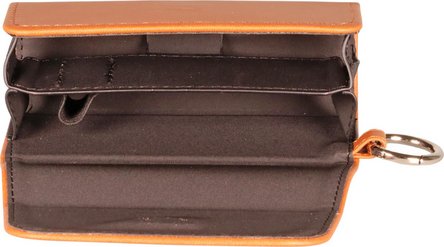 Etui GC KL cognac f&uuml;r IQOS 3 + Heets mit Schl&uuml;sselring