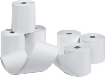 Thermorolle f.Kasse 80x12mm, &Oslash; 75mm, 80m, 48gm&sup2;,Inh.5 Rollen