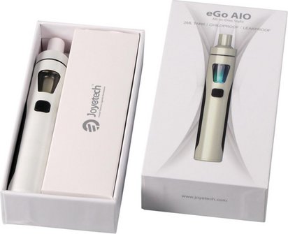 E-Zigarette Joyetech eGo AIO Top-Filler schwarz-weiß