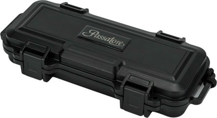 PASSATORE Cigar Case Acryl schwarz f&uuml;r 4-5 Zigarren