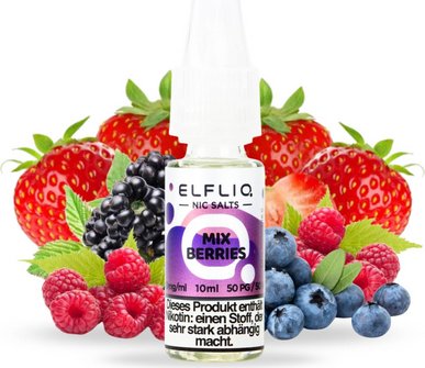 ELFBAR ELFLIQ Mixed Berries 20mg/ml Nic Salt 10ml