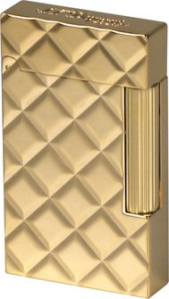 DUPONT Lign2 Slim quilted yellow gold 017082