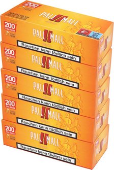 Pall Mall Arround Xtra H&uuml;lsen 200  (5 Schachteln)