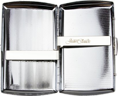 Zigarettenetui Jean Claude Metall Wellendesign 10er