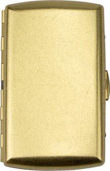 Zigarettenetui Jean Claude Messing gold antik 10er
