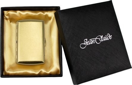 Zigarettenetui Jean Claude Messing gold antik 10er