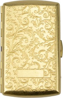 Zigarettenetui Jean Claude Messing Venetian gold antik 10er