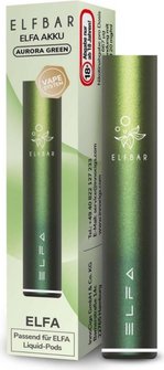 ELFBAR ELFA Akku 500 mAh für Elfa Pods aurora-grün