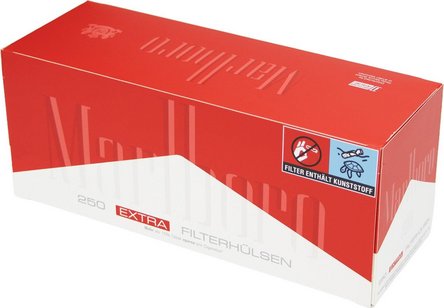 MARLBORO RED EXTRA 250 Zigtt.-H&uuml;lsen (4 Schachteln)