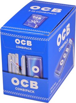 OCB Combipack Inh: 1Hf blau 50+50 Extra Slim Filter (je20)